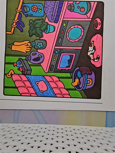 Colouring Coco Wyo Pages with Affordable Kmart Markers