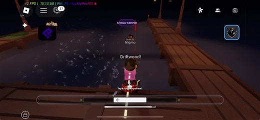 Fisch Spiel im Roblox DeltaX Abenteuer