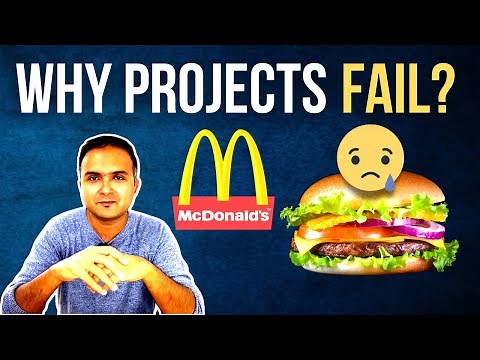 Failed Project Management Case Study | Why Projects Fail? McDonalds Arch Deluxe Burger Project