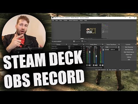 Steam Deck OBS Recording Tutorial