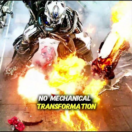 Megatron came back in Transformers 4 with a vehicle form that worked completely