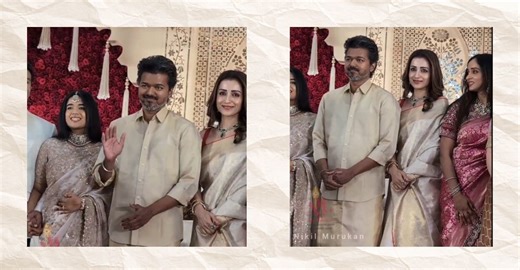 Why are Vijay and Trisha’s photos from a Chennai reception going viral?