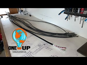 Fiber optic cable prep and FOSC build
