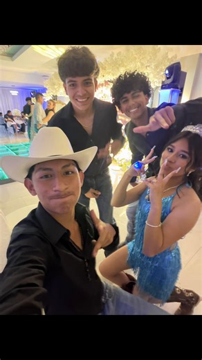 i just wanna say thank you to my quince court i really am super duper grateful that they accepted to be in my quince. trinity ur rlly funny to be around w n i enjoy listening to all ur chisme LMAOO i like how u trusted me even tho we had js met ur a rlly chill person to be around with. nixon my nephew im glad u agreed to being a chambelan after quite literally begging u 😹 ur a rlly shy person n u did amazing at dancing even if it was ur first time!!! javi u knew me since i was a literal kid 😭 
