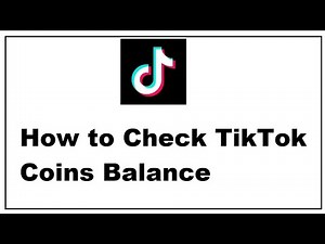 How to check tiktok wallet Coins Balance