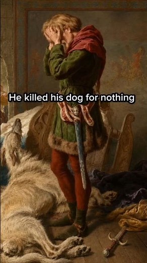 The legend of Gelert #history #art #painting