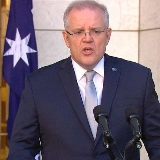 Scott Morrison tells Australians to 'stop hoarding'