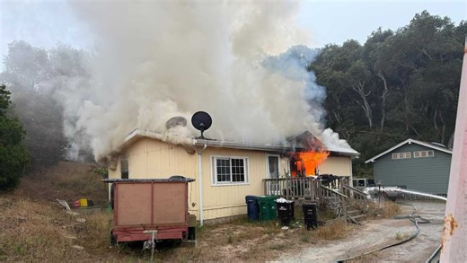 1 killed in mobile home fire in North Monterey County