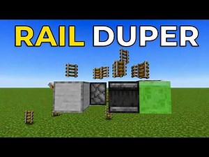 How to build a rail duper in Minecraft 26.2