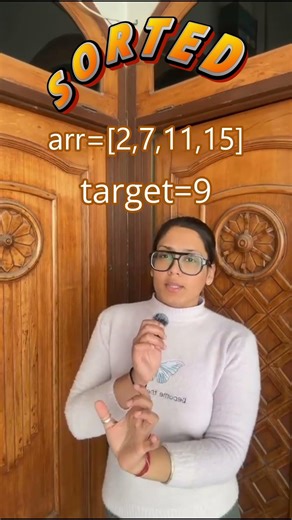 Two Sum Problem in 60 Seconds(DSA Pattern) #array #interview #leetcode #google #interviewpreparation