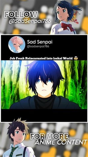 Job Freak Reincarnated into isekai World 🤯