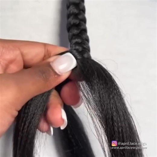 Feed hairs tutorial🔥🔥 #hairtutorial #hairinspo | April Lace Wigs