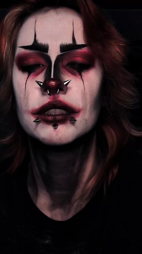 Creative Clown Makeup Tutorial Inspired by SCP-666