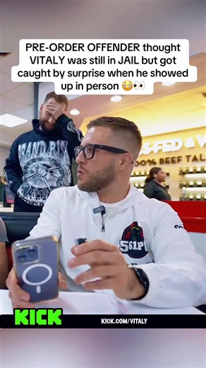 Surprise Encounter: Offender Thinks Vitaly is in Jail!