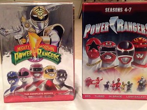 【开箱】美版恐龙战队第四季～第七季 DVD Set【超凡战队】Power Rangers Seasons 4-7