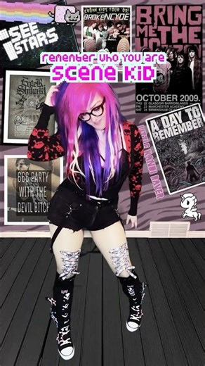 remember who you are #scenekid