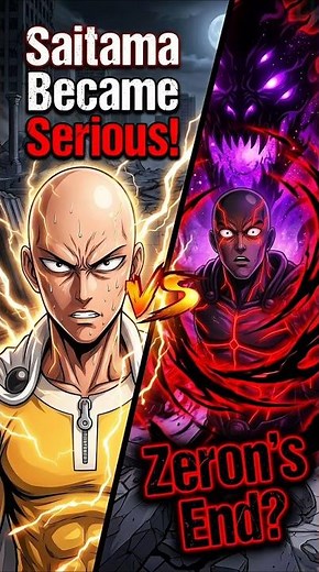 (PART 2) Saitama vs Zeron: The End of Earth? 😱 #OnePunchMan