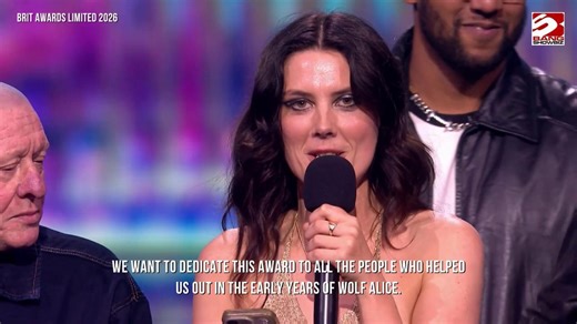BRIT Awards: Wolf Alice win Group of the Year