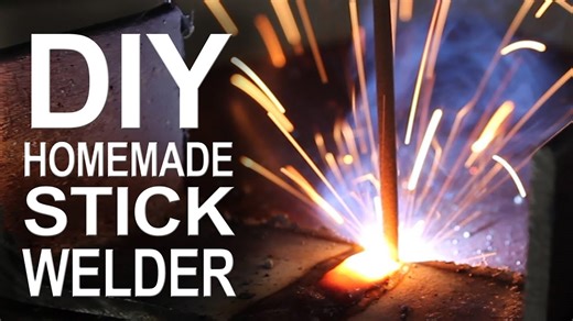 Homemade Stick Welder from Microwave Parts Saves