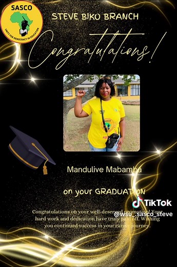 SASCO Steve Biko Branch Activists Graduation Celebration