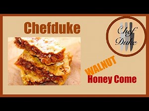 Walnut Honey Comb | Short Recipe | Chef Duke
