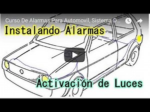 Curso De Alarmas Para Automovil, Sistema De Luces