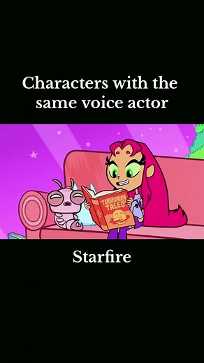 Characters with the same voice actor, Hynden Walch #fyp #teentitans #teentitansgo #starfire #adventuretime #cartoon #princessbubblegum #harleyquinn #dc #batman #aliceinwonderland #hyndenwalch