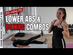 20-Minute Lower Abs + Boxing Combos Workout