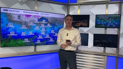 CBS 58 Chief Meteorologist Drew Burgoyne talks -40 wind chills and "exploding trees." | CBS 58