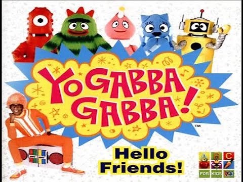 Yo Gabba Gabba! Hello Friends Part 1 - iPad app demo for kids - Ellie