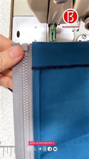 Tips for installing zippers