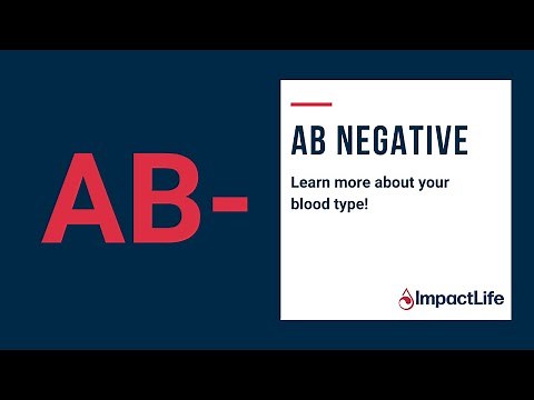 AB- is the least common blood type! Learn more about this type and top ways to give!
