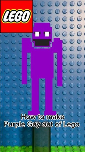 How to make Purple Guy out of Lego #fnaf #lego