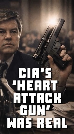 CIA ‘Heart Attack Gun’ Was Real #CIA #HeartAttackGun #ColdWar #Espionage