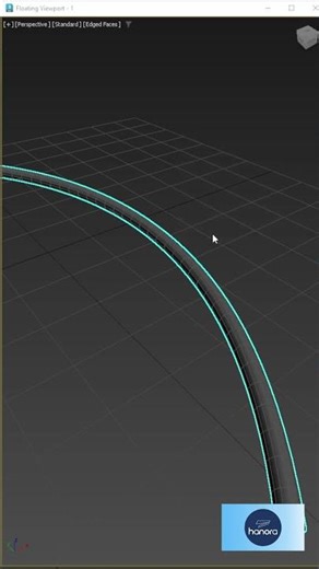 Make a flexible cable in 3ds max | Hanora 3D