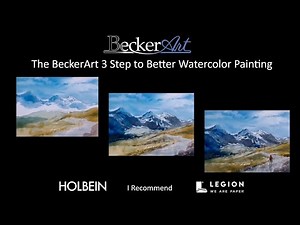 BeckerArt 3 Step to Better Watercolor Painting