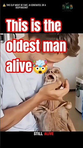 Is This the "Oldest Man Alive"? (BS DETECTED) 🤖