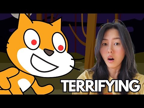 I made a HORROR game in Scratch