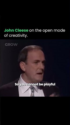 Why You Aren’t Creative (According to John Cleese)