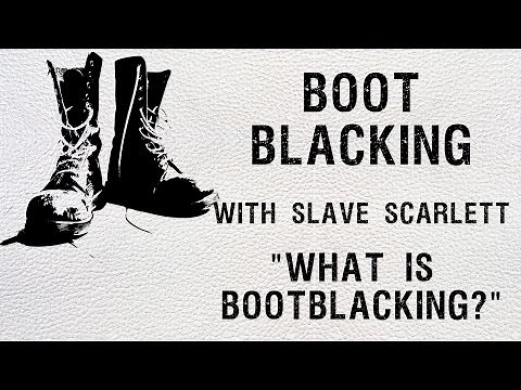 Bootblacking - What is bootblacking?