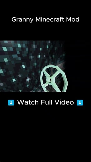 GRANNY With Minecraft Mod 😱#Granny#GrannyMod#Minecraft#HorrorGaming#ScaryGames#GamingShorts