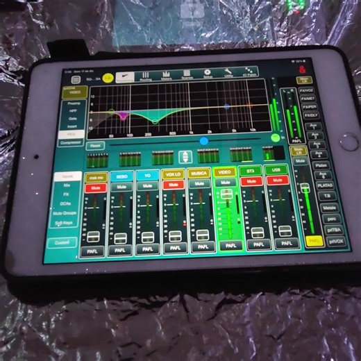 Cómo activar el RTA en MIXPAD de Allen & Heath