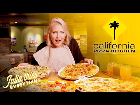 Trying The ENTIRE Pizza Menu From California Pizza Kitchen