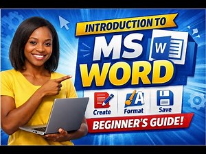 Microsoft Word Basics for Beginners (Step-by-Step Tutorial) #mswordforbeginners #microsoftword