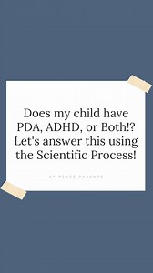 Does my child have PDA, ADHD, or Both!? Let’s answer this using the Scientific Process! 👩‍🔬😉 ❤️ If you find my free resources helpful and want to learn about ways to work with me, here are a few options: 👉 Comment “FDNS” and we’ll DM you about my prerecorded Foundations Course. 👉 Comment “PSP” and we’ll DM you about my coaching program, the Paradigm Shift Program. 👉 Or, if you’re not sure if your child or teen is PDA, comment “CLRT” and we’ll DM you about my free Clarity Masterclass, which