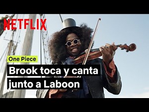 Brook toca y canta junto a Laboon | ONE PIECE | Netflix España