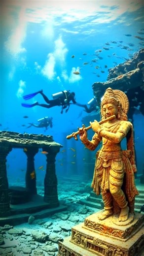 Dwarka Nagari Samudra Ni Niche Mali 😳 | Shri Krishna Ni Khoyi Gayeli Sone Ni Nagari 🔱 Dwarka Mystery
