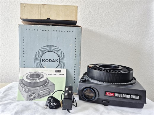 Professionally Rebuilt Kodak Carousel 800 Slide Projector Fully Functional 9011 - Etsy