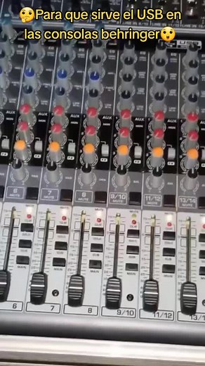Uso del USB en Consolas Behringer: Guía Completa