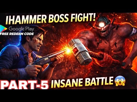 HAMMER VS SHOTGUN (PART-5) FREE REDEEM CODE 💯 EVIL DEAD REGENERATION GAMEPLAY